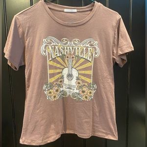 Girls kids Full tilt brown Nashville Tennessee t-shirt